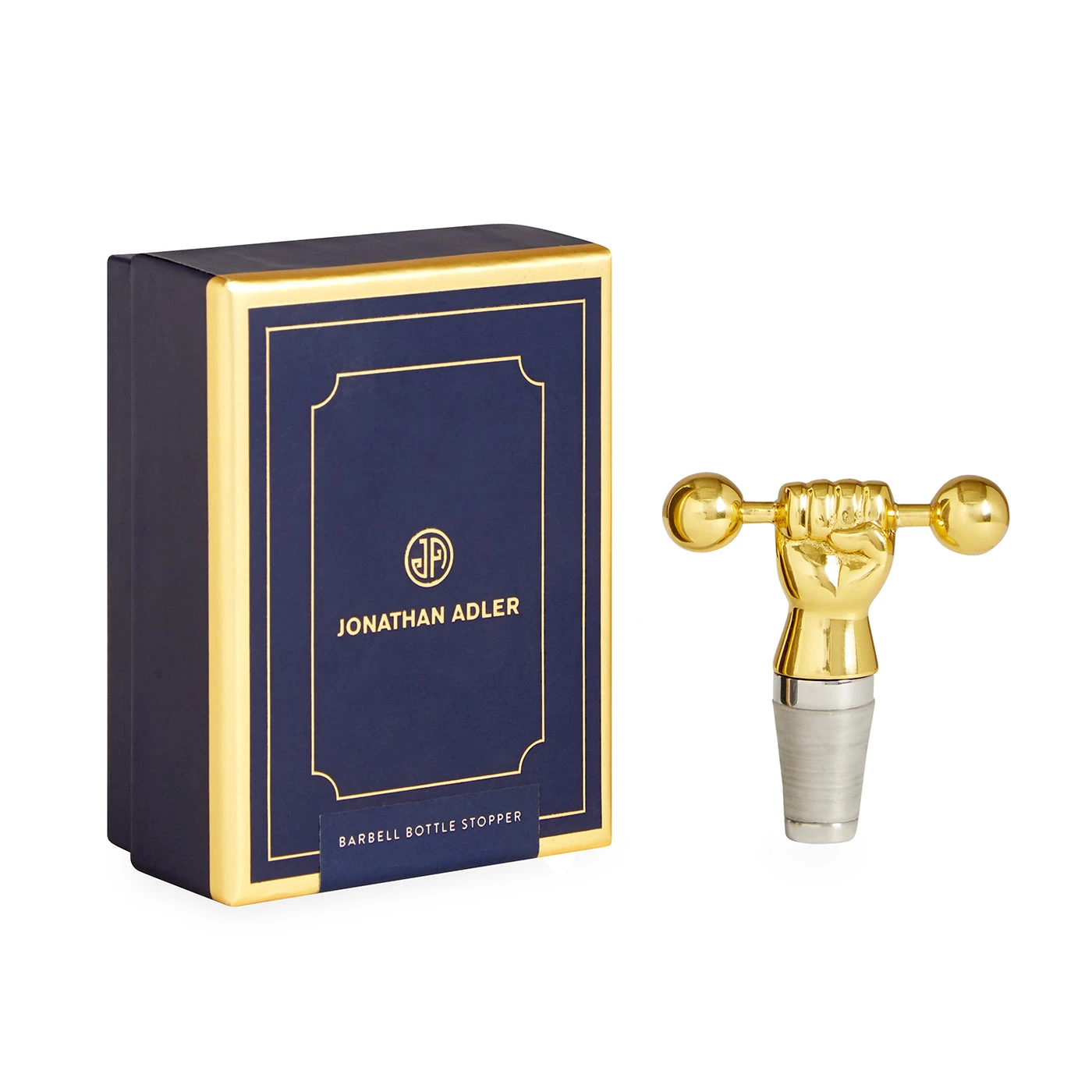 Jonathan Adler Barbell Bottle Stopper 4 Jonathan Adler Barbell Bottle Stopper