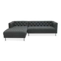 Jonathan Adler Baxter Deep Chaise Sectional Left Arm Facing 7 Jonathan Adler Baxter Deep Chaise Sectional Left Arm Facing