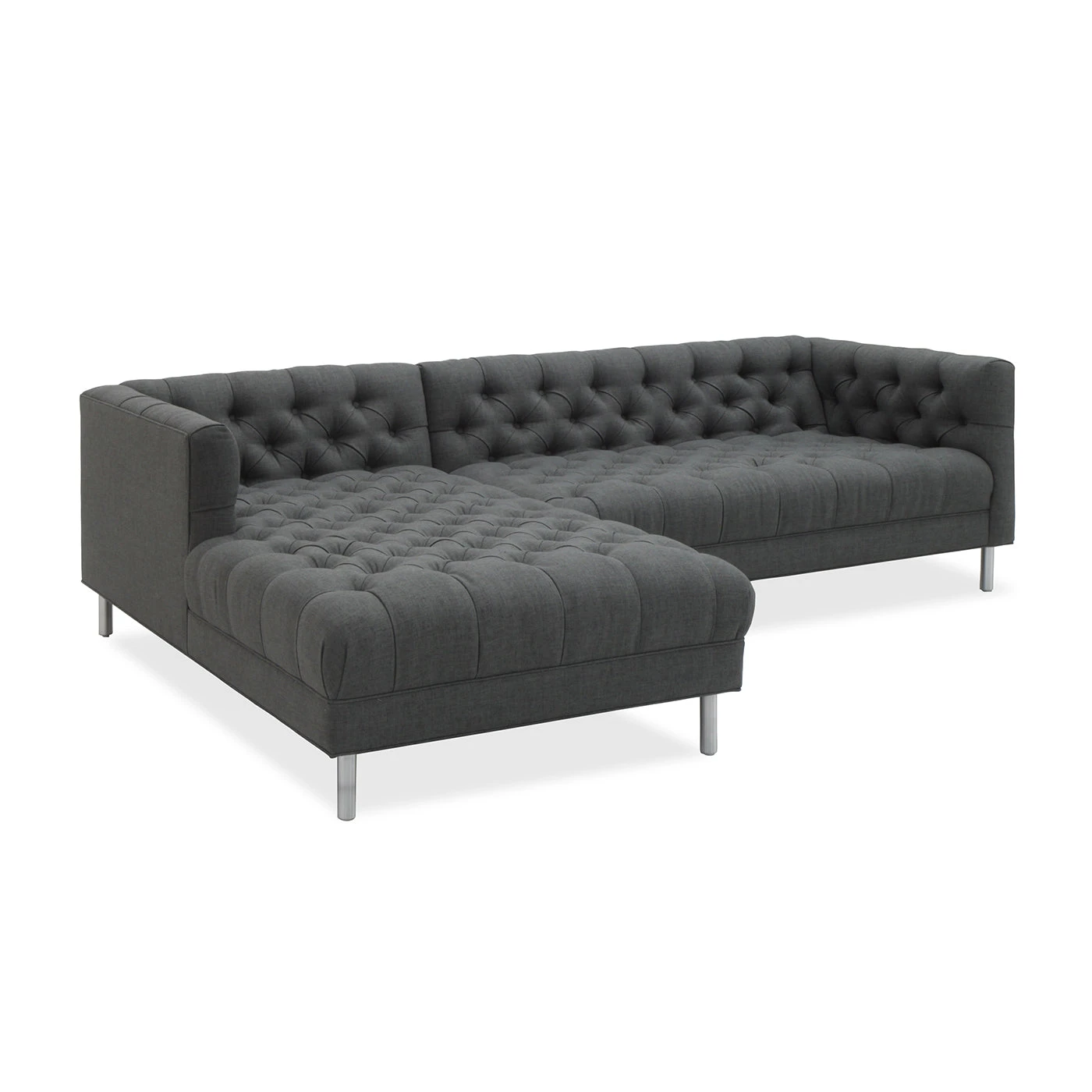 Jonathan Adler Baxter Deep Chaise Sectional Left Arm Facing 4 Jonathan Adler Baxter Deep Chaise Sectional Left Arm Facing