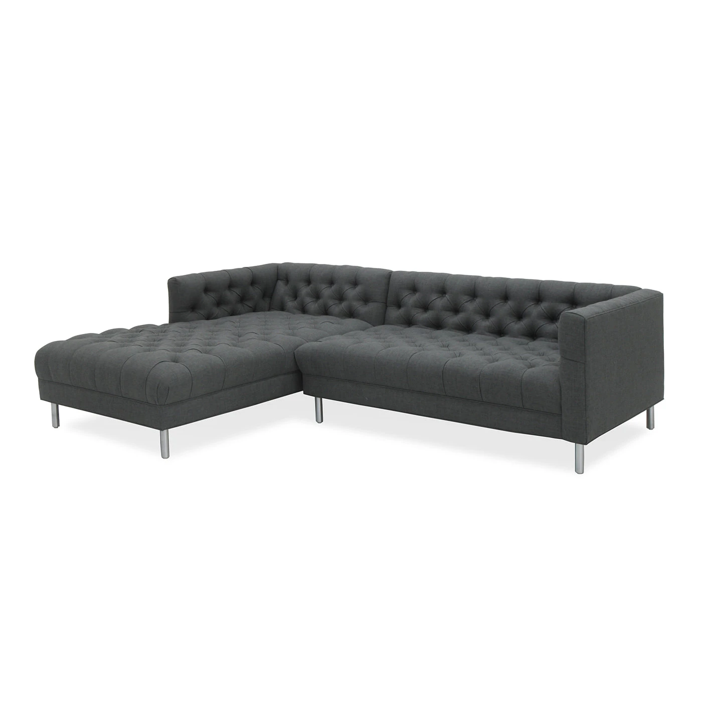 Jonathan Adler Baxter Deep Chaise Sectional Left Arm Facing 3 Jonathan Adler Baxter Deep Chaise Sectional Left Arm Facing