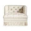 Jonathan Adler Baxter Chair With Bullion Fringe 2 Jonathan Adler Baxter Chair With Bullion Fringe