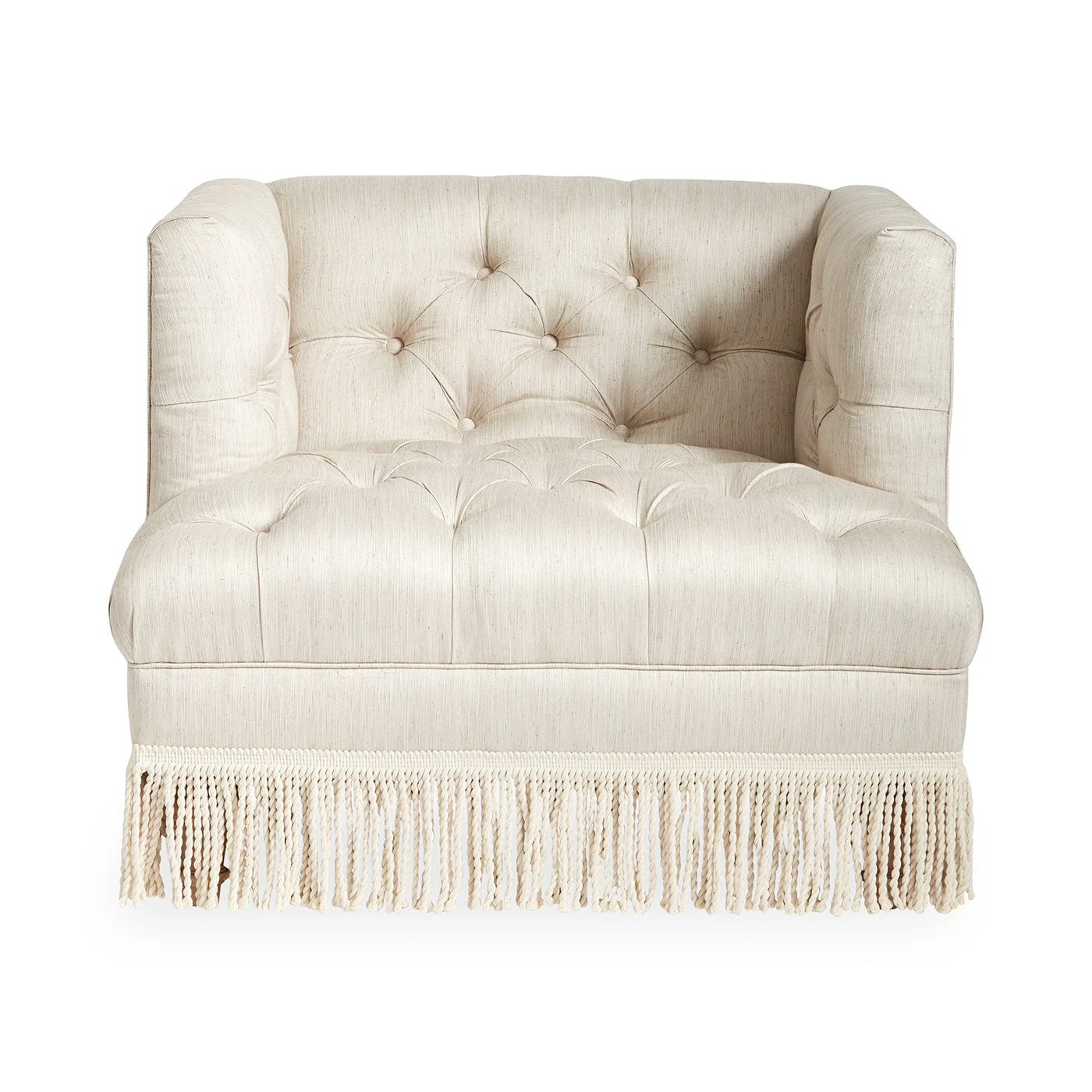 Jonathan Adler Baxter Chair With Bullion Fringe 3 Jonathan Adler Baxter Chair With Bullion Fringe