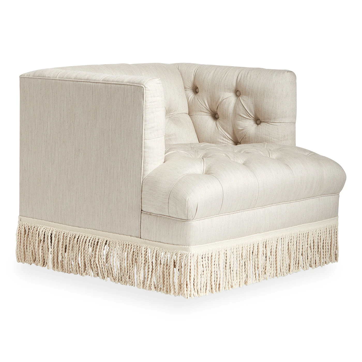 Jonathan Adler Baxter Chair With Bullion Fringe 6 Jonathan Adler Baxter Chair With Bullion Fringe