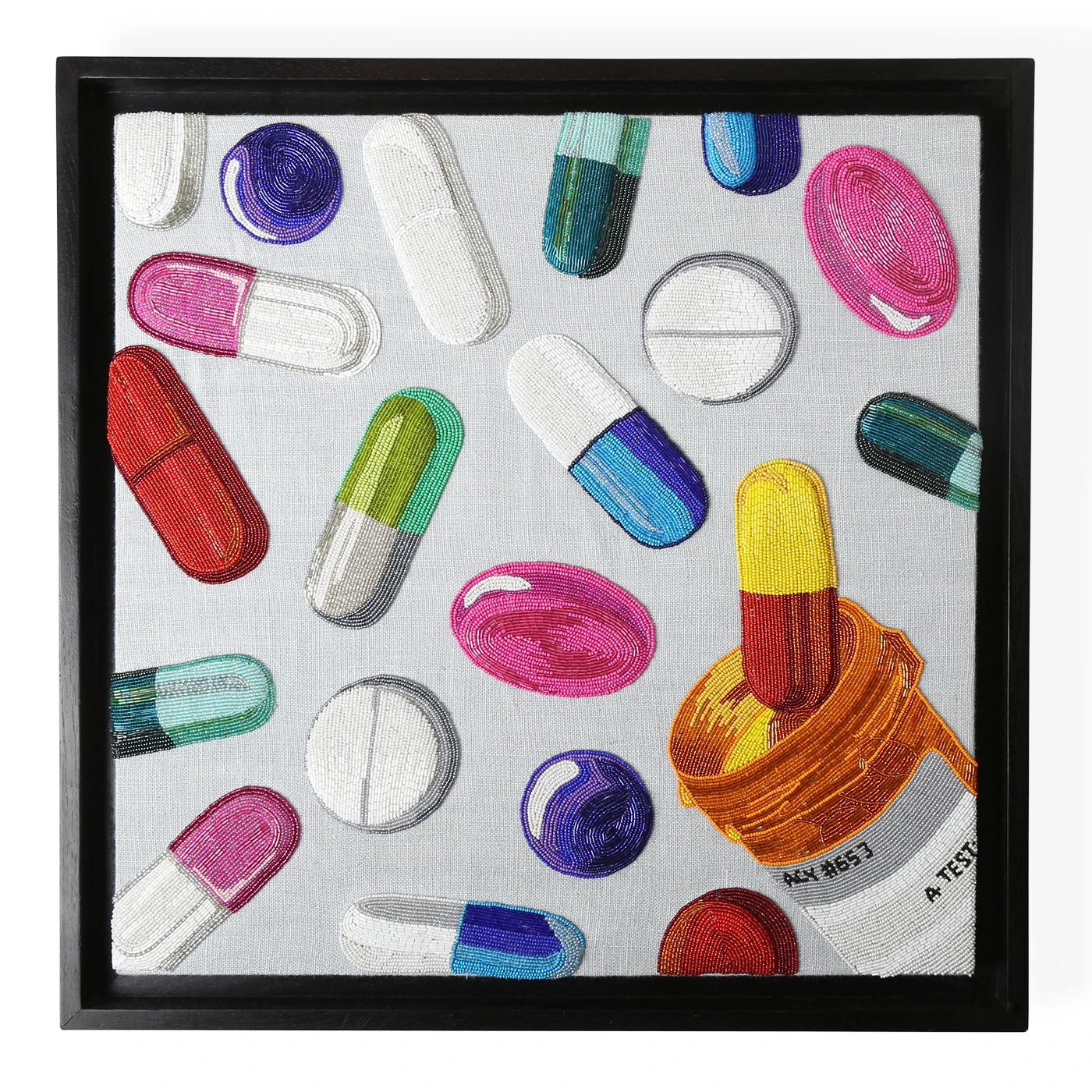 Jonathan Adler All Décor Happy Pills Beaded Wall Art 3 Jonathan Adler All Décor Happy Pills Beaded Wall Art