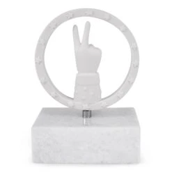 Jonathan Adler Peace Sculpture Decorative Objets