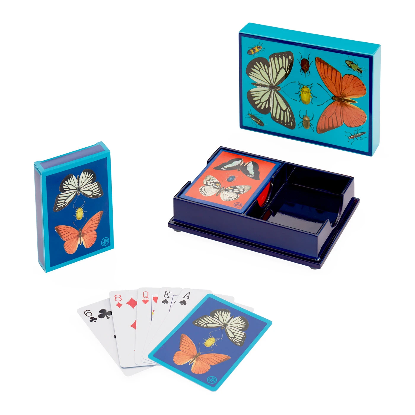Jonathan Adler Botanist Lacquer Card Set 3 Jonathan Adler Botanist Lacquer Card Set