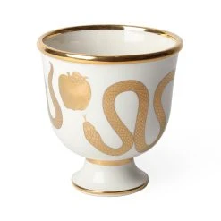 Jonathan Adler Botanist Snake & Apple Bowl