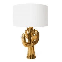 Jonathan Adler Table Lamps Brass Cactus Table Lamp