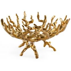 Jonathan Adler Brass Coral Bowl All New