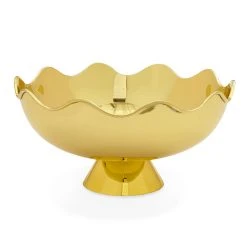 Jonathan Adler Brass Ripple Bowl