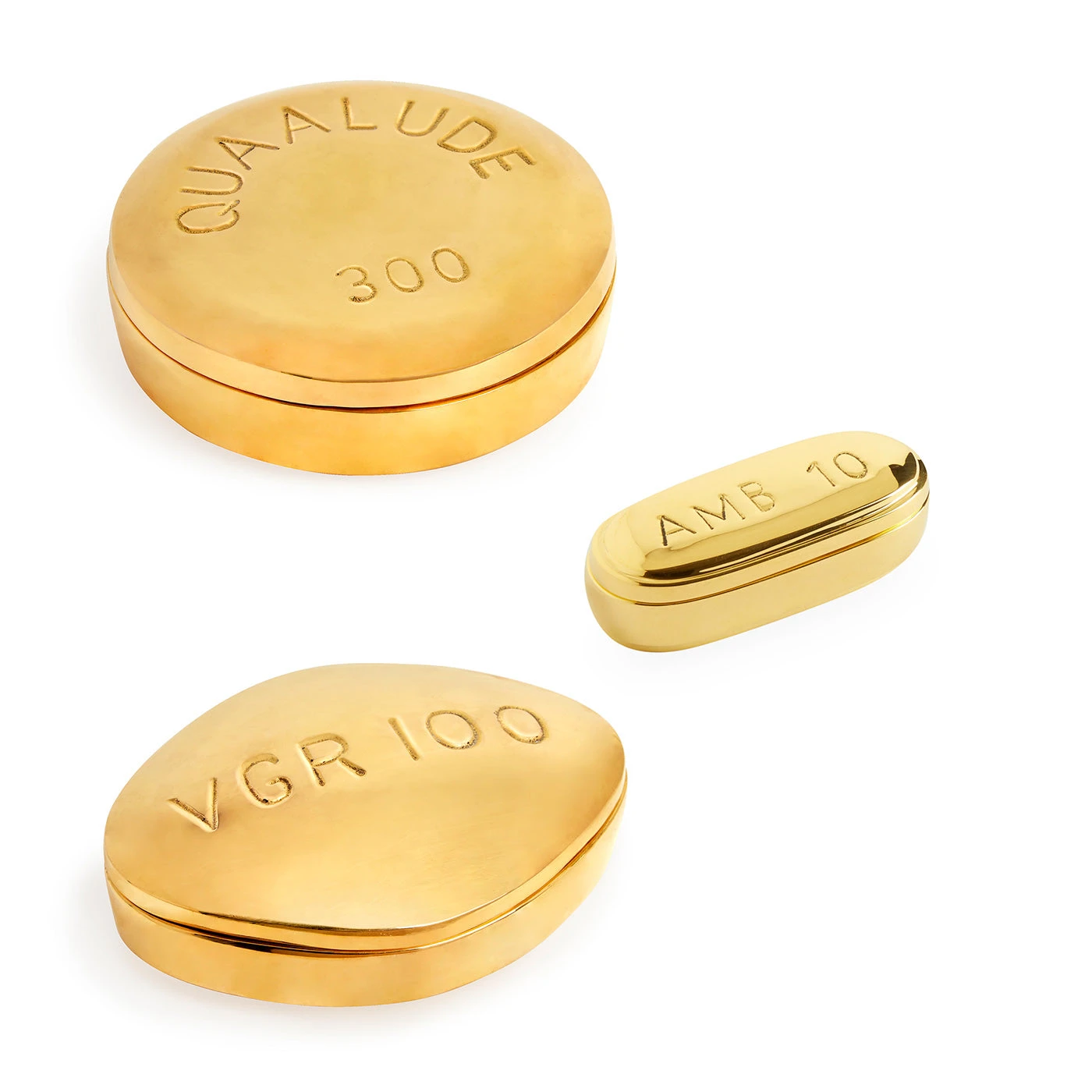 Jonathan Adler Brass Pill Box Bundle 3 Jonathan Adler Brass Pill Box Bundle