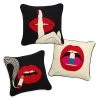 Jonathan Adler Lips Needlepoint Pillow Bundle Better Together Bundles