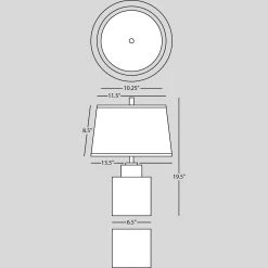 Jonathan Adler Short Canaan Table Lamp