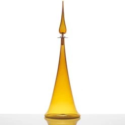 Jonathan Adler Joe Cariati Large Fluted Cone Decanter