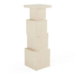 Jonathan Adler Side & Accent Tables Cubist Pedestal 13 Jonathan Adler Side & Accent Tables Cubist Pedestal