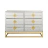 Jonathan Adler Delphine Six-Drawer Dresser Dressers & Chests