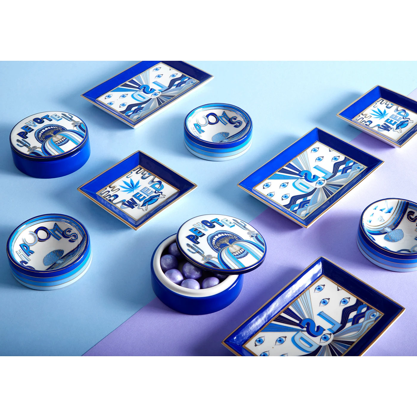 Jonathan Adler Bestsellers Druggist Weed Square Tray 7 Jonathan Adler Bestsellers Druggist Weed Square Tray