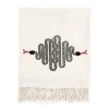 Jonathan Adler Snake Embellished Throw