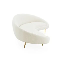 Jonathan Adler Ether Curved Sofa Bestsellers