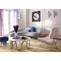 Jonathan Adler Ether Curved Sofa Bestsellers