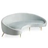 Jonathan Adler Ether Curved Sofa Bestsellers