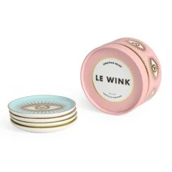 Jonathan Adler Serveware & Mugs Le Wink Coasters 12 Jonathan Adler Serveware & Mugs Le Wink Coasters