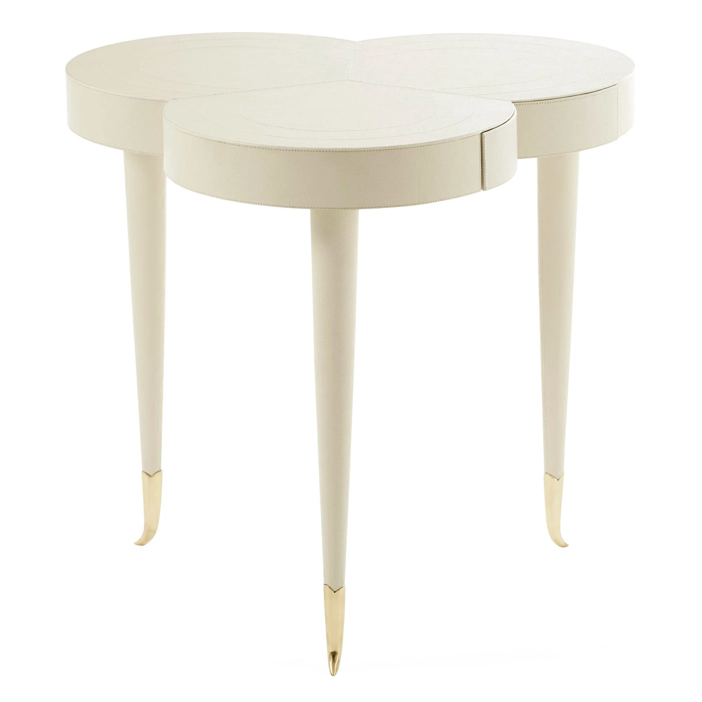 Jonathan Adler Flow Leather Trefoil Table New Furniture 9 Jonathan Adler Flow Leather Trefoil Table New Furniture