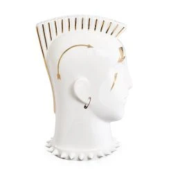 Jonathan Adler Decorative Objets Gilded Mohawk Lollipop Holder