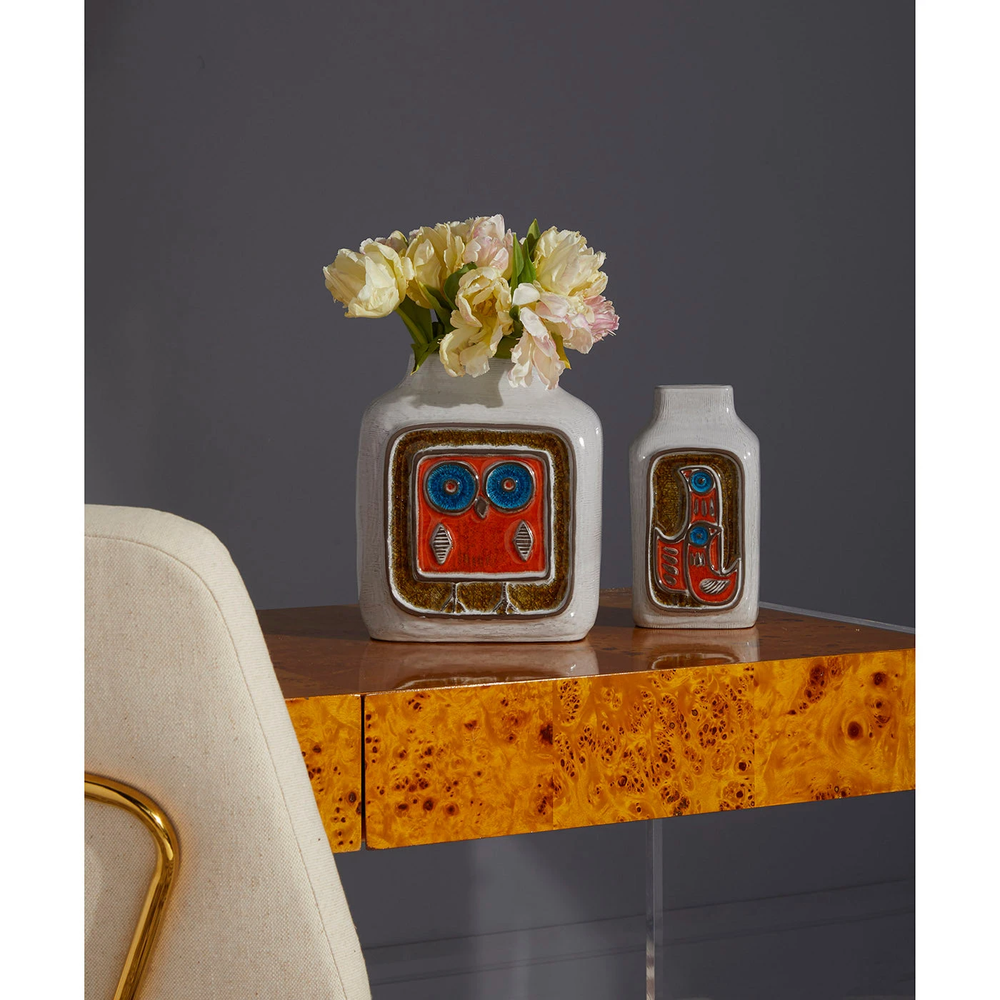 Jonathan Adler Glass Menagerie Owl Vase 5 Jonathan Adler Glass Menagerie Owl Vase