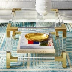 Jonathan Adler Jacques Two-Tier Accent Table Bundle