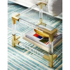 Jonathan Adler Jacques Two-Tier Accent Table Side & Accent Tables
