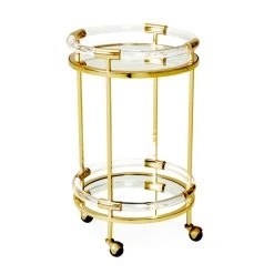Jonathan Adler Jacques Round Bar Cart Bestsellers