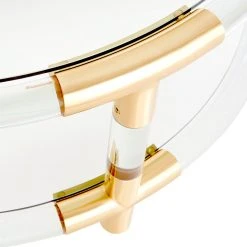 Jonathan Adler Jacques Round Cocktail Table New Furniture
