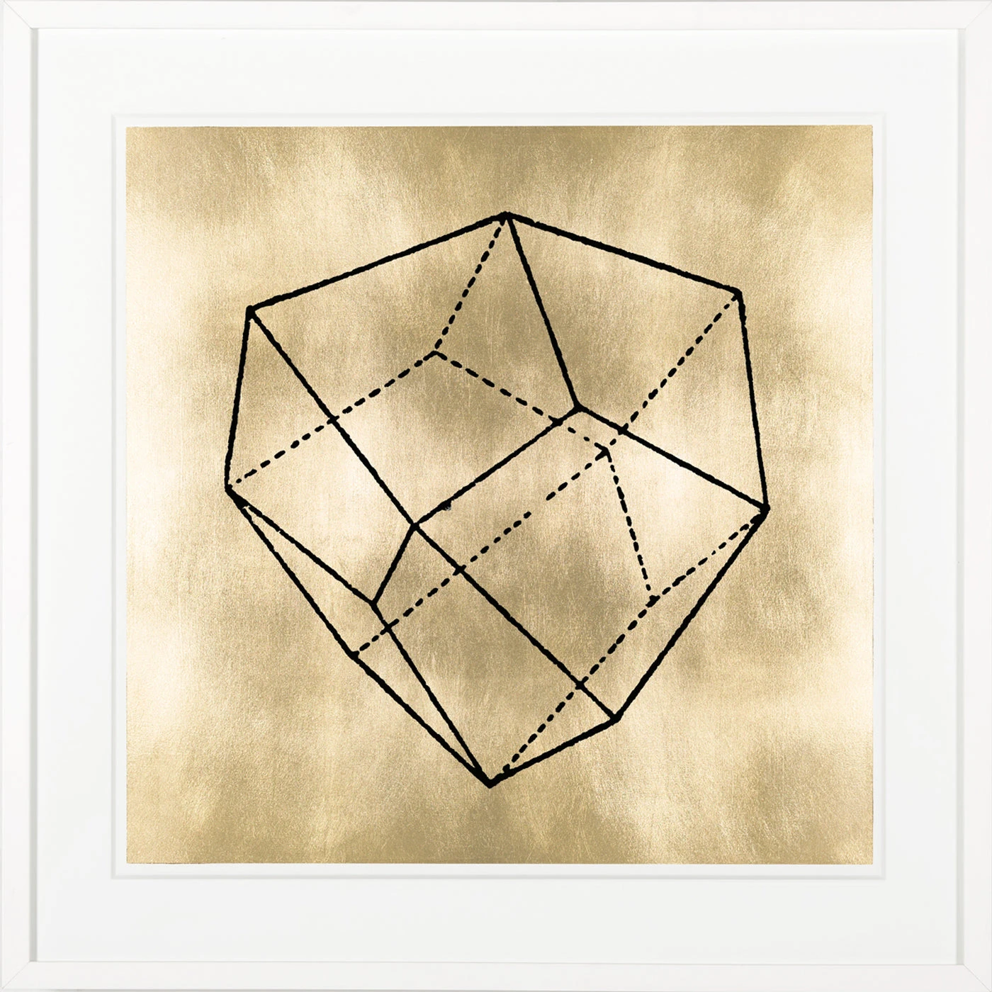 Jonathan Adler Print Goldleaf Krystalles 3 3 Jonathan Adler Print Goldleaf Krystalles 3