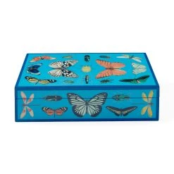 Jonathan Adler Large Botanist Lacquer Box New Décor