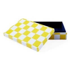 Jonathan Adler Large Checkerboard Lacquer Box New Décor 7 Jonathan Adler Large Checkerboard Lacquer Box New Décor