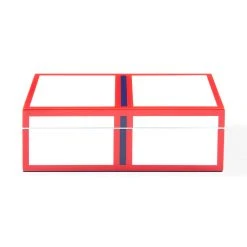 Jonathan Adler Small Zip Lacquer Box