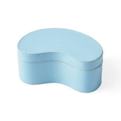 Jonathan Adler Small Legume Leather Box Boxes & Canisters