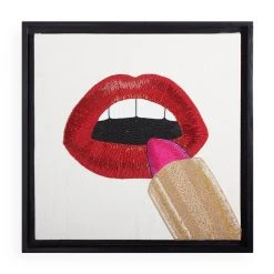 Jonathan Adler Bestsellers Lipstick Beaded Wall Art