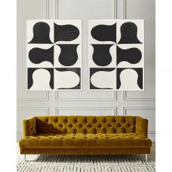 Jonathan Adler Paule Marrot, Black & White Abstract 2, 2 Print 19 Jonathan Adler Paule Marrot, Black & White Abstract 2, 2 Print