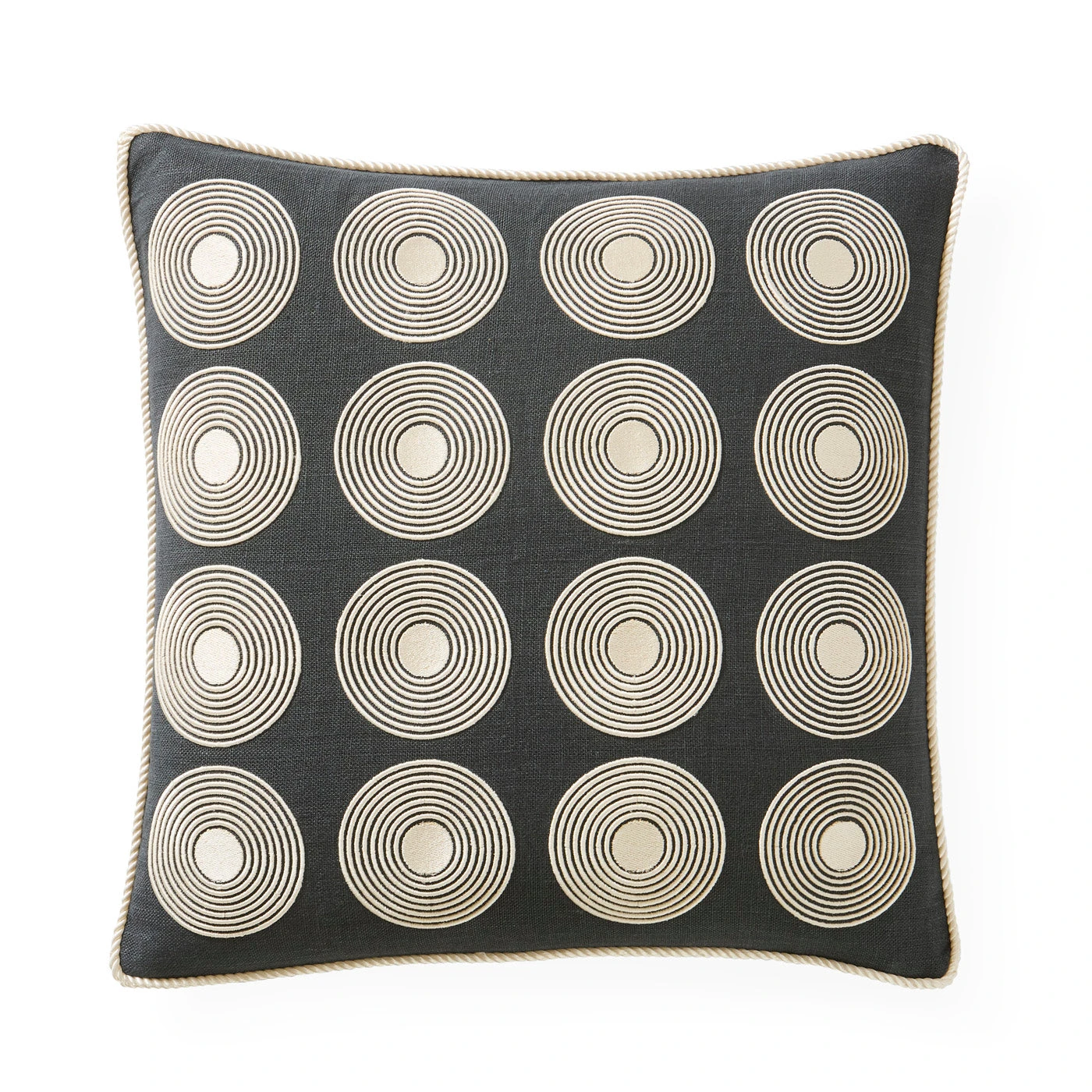 Jonathan Adler Matrix Circles Pillow New Décor 3 Jonathan Adler Matrix Circles Pillow New Décor