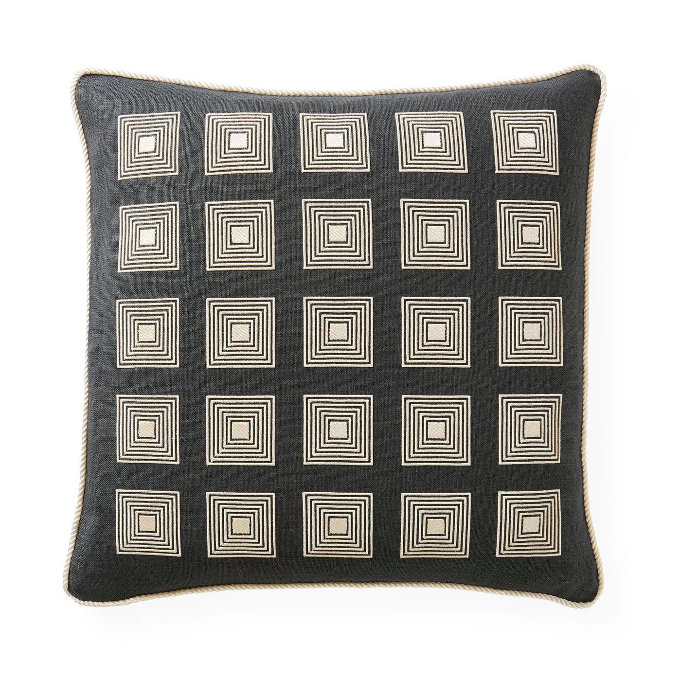 Jonathan Adler Matrix Squares Pillow New Décor 3 Jonathan Adler Matrix Squares Pillow New Décor