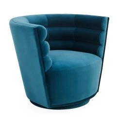 Jonathan Adler Maxime Swivel Club Chair 20 Jonathan Adler Maxime Swivel Club Chair
