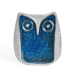 Jonathan Adler Decorative Objets Glass Menagerie Screech Owl