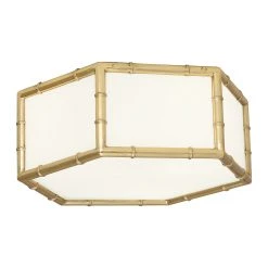 Jonathan Adler Meurice Hexagonal Flush Mount Flush Mounts