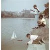 Jonathan Adler Slim Aarons "Model Boat Sailing" Photograph 2 Jonathan Adler Slim Aarons "Model Boat Sailing" Photograph