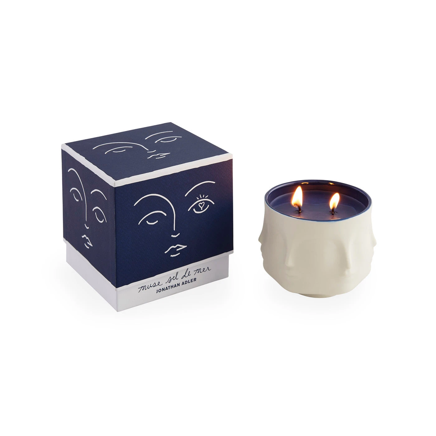 Jonathan Adler New Décor Muse Couleur Sel De Mer Candle 3 Jonathan Adler New Décor Muse Couleur Sel De Mer Candle