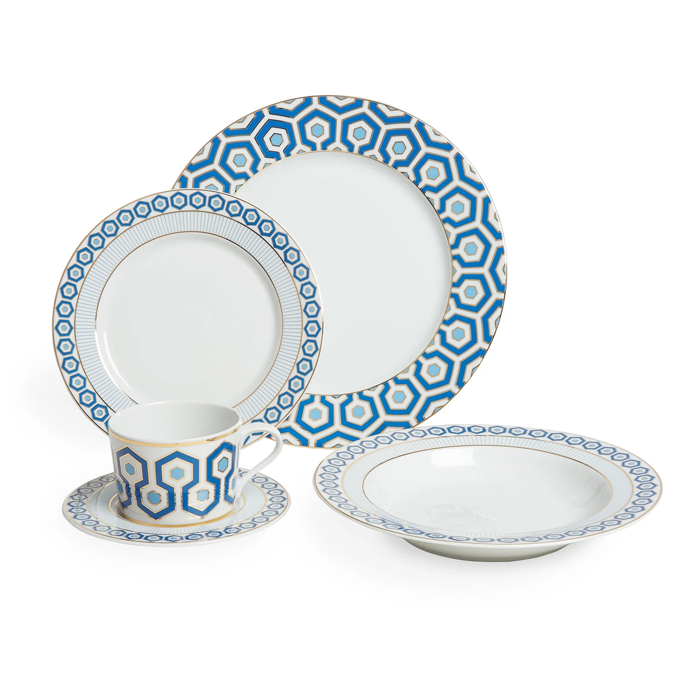 Jonathan Adler Serveware & Mugs Newport Five-Piece Dinner Set 3 Jonathan Adler Serveware & Mugs Newport Five-Piece Dinner Set