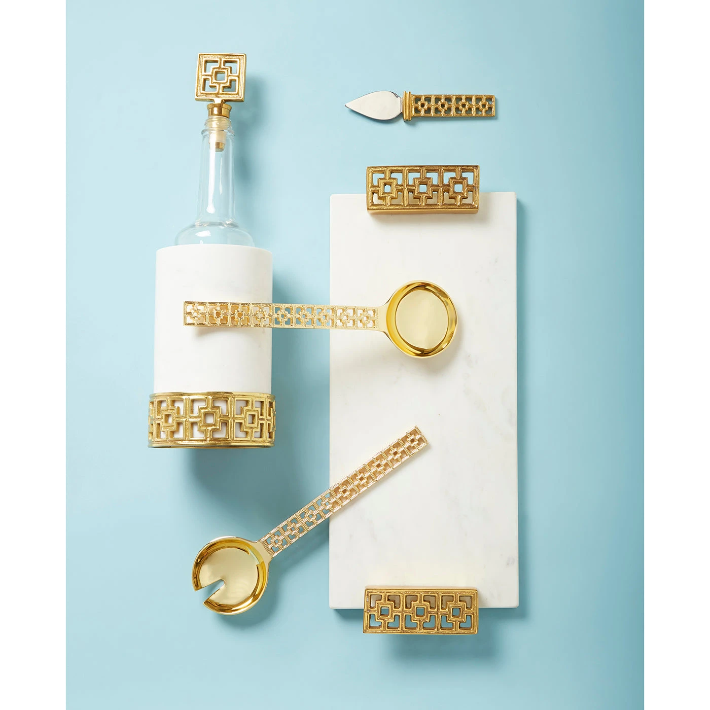 Jonathan Adler Serving Platter & Trays Nixon Cheese Board And Knife Set 9 Jonathan Adler Serving Platter & Trays Nixon Cheese Board And Knife Set