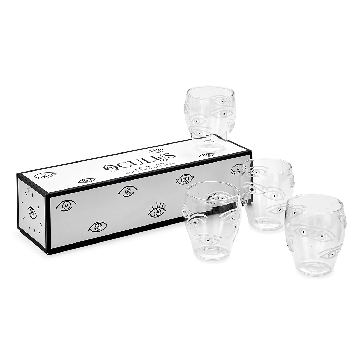 Jonathan Adler Oculus Glassware Set 3 Jonathan Adler Oculus Glassware Set